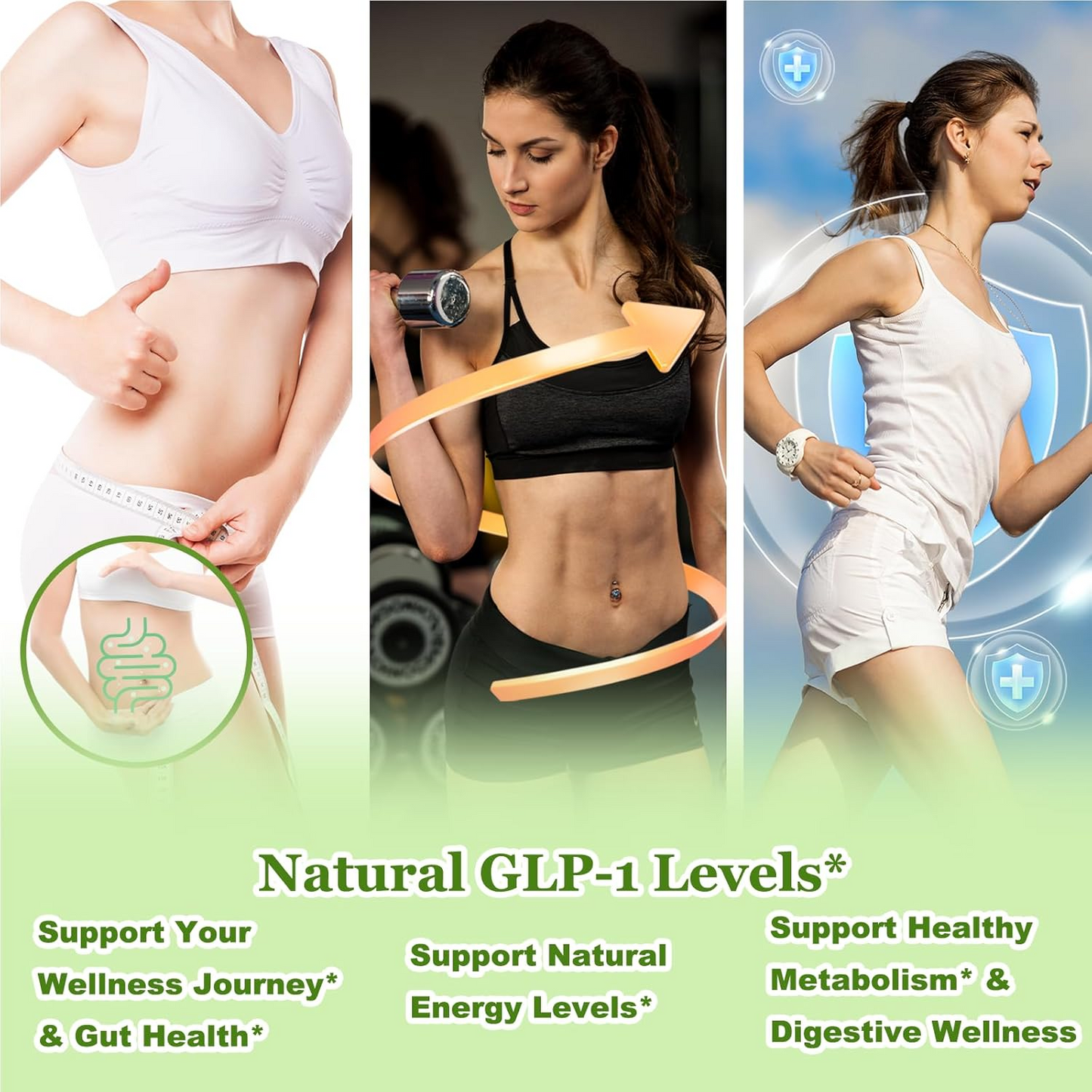 2 Pack GLP-1 Liquid Drops – 10-in-1 Advanced Formula with Berberine, Cinnamon & Green Tea for Energy, Gut Health & Weight Support | Stronger Than Capsules or Pills