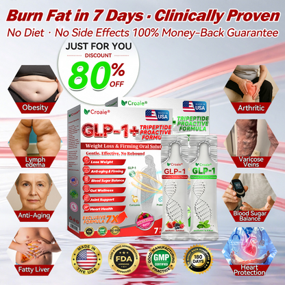 Croaie® 𝑮𝐋𝗣-𝟭 + 𝑪𝒐𝒍𝒍𝙖𝙜𝙚𝙣 𝐏𝐞𝐩𝒕𝒊𝒅𝒆𝒔 𝑾𝒆𝒊𝗴𝗵𝘁 𝐋𝐨𝐬𝐬 & 𝑭𝒊𝒓𝒎𝙞𝙣𝙜 𝑶𝒓𝒂𝐥 𝑺𝒐𝐥𝒖𝒕𝒊𝒐𝒏 💚💚 𝗼𝗯𝗲𝘀𝗶𝘁𝘆, 𝗳𝗶𝗿𝗺𝘀 𝘀𝗸𝗶𝗻, 𝗰𝗮𝗿𝗱𝗶𝗼𝘃𝗮𝘀𝗰𝘂𝗹𝗮𝗿 𝗱𝗶𝘀𝗲𝗮𝘀𝗲, 𝗱𝗶𝗮𝗯𝗲𝘁𝗲𝘀, 𝘀𝗹𝗲𝗲𝗽 𝗮𝗽𝗻𝗲𝗮, 𝗷𝗼𝗶𝗻𝘁 𝗽𝗿𝗼𝗯𝗹𝗲𝗺𝘀, 𝗮𝗻𝗱 𝗺𝗼𝗿𝗲