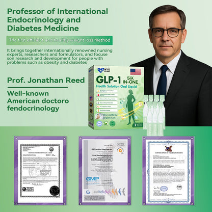 🇺🇸Official Store | Myo Clinic GLP-1 SIX-IN-ONE Health Solution Oral Liquid (Just once a day, visible changes in 7 days) For obesity, cardiovascular health, diabetes, sleep apnea, Gut Health, joint issues, and more