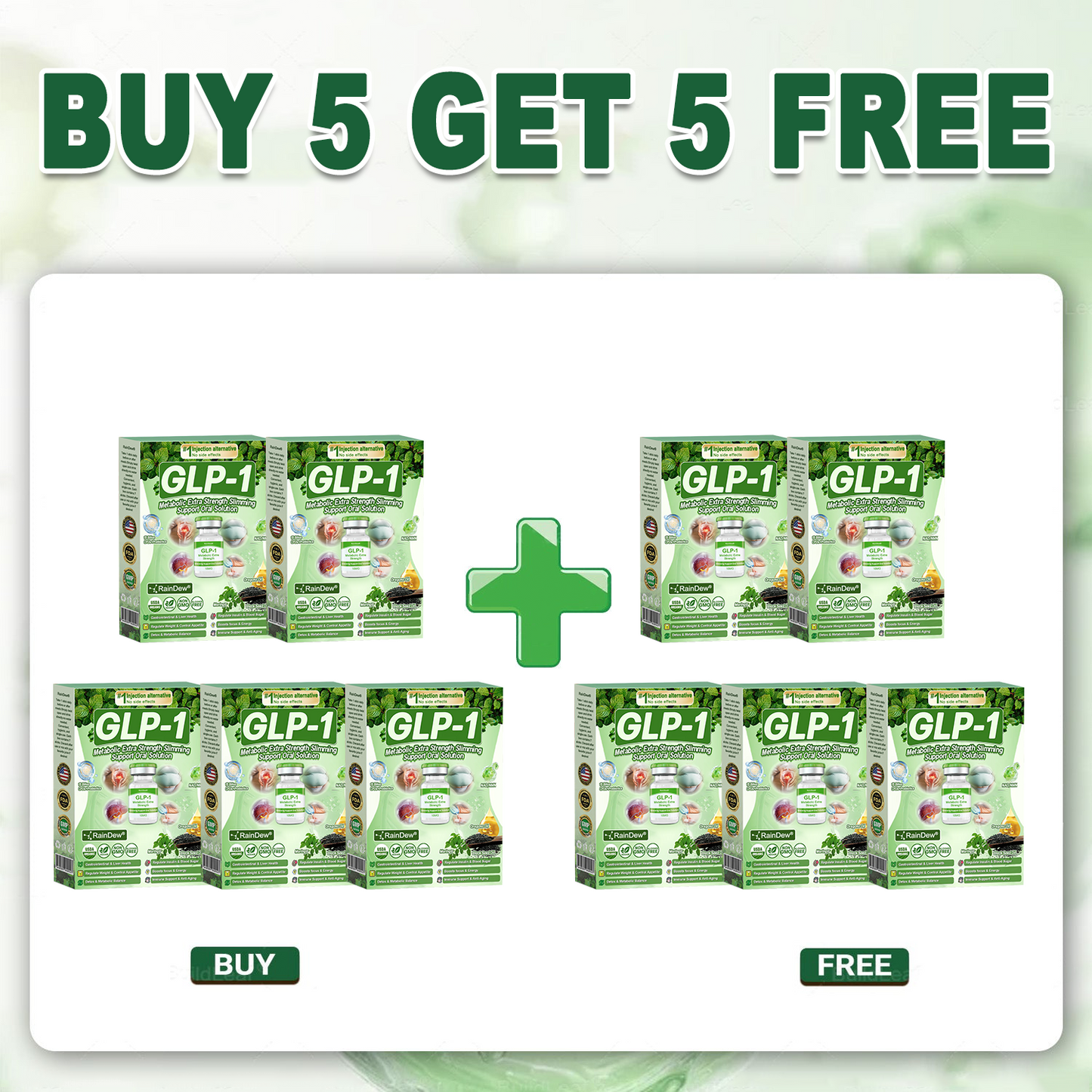 𝗥𝗮𝗶𝗻𝗗𝗲𝘄® 𝗚𝗟𝗣-𝟭 𝗠𝗲𝘁𝗮𝗯𝗼𝗹𝗶𝗰 𝗘𝘅𝘁𝗿𝗮 𝗦𝘁𝗿𝗲𝗻𝗴𝘁𝗵 𝗦𝗹𝗶𝗺𝗺𝗶𝗻𝗴 𝗦𝘂𝗽𝗽𝗼𝗿𝘁 𝗢𝗿𝗮𝗹 𝗦𝗼𝗹𝘂𝘁𝗶𝗼𝗻 for Digestive Cleanse ,𝑶𝒃𝒆𝒔𝒊𝒕𝒚, 𝑴𝒆𝒏𝒕𝒂𝒍 𝑪𝒍𝒂𝒓𝒊𝒕𝒚,𝑫𝒊𝒂𝒃𝒆𝒕𝒆𝒔, 𝑫𝒊𝒈𝒆𝒔𝒕𝒊𝒗𝒆 & 𝑪𝒂𝒓𝒅𝒊𝒐𝒗𝒂𝒔𝒄𝒖𝒍𝒂𝒓 𝑯𝒆𝒂𝒍𝒕𝒉, 𝑱𝒐𝒊𝒏𝒕 𝑺𝒖𝒑𝒑𝒐𝒓𝒕, 𝑺𝒌𝒊𝒏 𝑭𝒊𝒓𝒎𝒊𝒏𝒈, 𝑨𝒏𝒕𝒊-𝑨𝒈𝒊𝒏𝒈, 𝑺𝒕𝒓𝒆𝒔𝒔 𝑹𝒆𝒍𝒊𝒆𝒇 & 𝑬𝒏𝒆𝒓𝒈𝒚