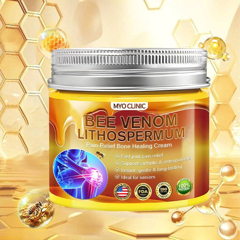 Myo Clinic BEE VENOM LITHOSPERMUM Pain-Relief Bone Healing Cream 👑(Specially for older adults)