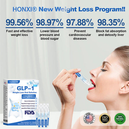 Honxi® GLP-1 Max Weight Loss Oral Solution ✅One dose a day — see results in 7 days