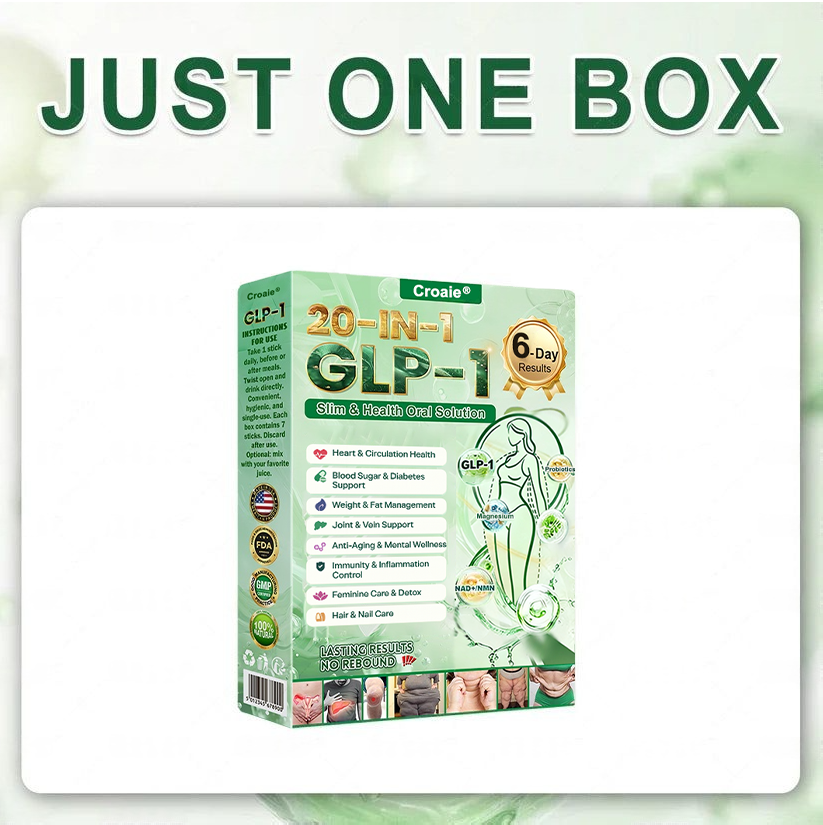 🔥New Arrival | Croaie® 𝗚𝗟𝗣-𝟭 𝟐𝟎-𝐢𝐧-𝟏 𝐒𝐥𝐢𝐦& 𝑯𝒆𝒂𝒍𝒕𝒉𝐲 𝑶𝒓𝒂𝒍 𝑺𝒐𝒍𝒖𝒕𝒊𝒐𝒏 𝑂𝑛𝑐𝑒 𝑎 𝑑𝑎𝑦, 𝑣𝑖𝑠𝑖𝑏𝑙𝑒 𝑟𝑒𝑠𝑢𝑙𝑡𝑠 𝑖𝑛 7 𝑑𝑎𝑦𝑠  ✅ 𝗦𝘂𝗽𝗽𝗼𝗿𝘁𝘀 𝗼𝗯𝗲𝘀𝗶𝘁𝘆, 𝗰𝗮𝗿𝗱𝗶𝗼𝘃𝗮𝘀𝗰𝘂𝗹𝗮𝗿 𝗵𝗲𝗮𝗹𝘁𝗵, 𝗱𝗶𝗮𝗯𝗲𝘁𝗲𝘀, 𝘀𝗹𝗲𝗲𝗽 𝗮𝗽𝗻𝗲𝗮, 𝗴𝘂𝘁 𝗵𝗲𝗮𝗹𝘁𝗵, 𝗷𝗼𝗶𝗻𝘁 𝗶𝘀𝘀𝘂𝗲𝘀, 𝐰𝐡𝐢𝐥𝐞 𝐚𝐥𝐬𝐨 𝐟𝐢𝐫𝐦𝐢𝐧𝐠 𝐭𝐡𝐞 𝐬𝐤𝐢𝐧 𝐚𝐧𝐝 𝐛𝐨𝐨𝐬𝐭𝐢𝐧𝐠 𝐞𝐧𝐞𝐫𝐠𝐲.