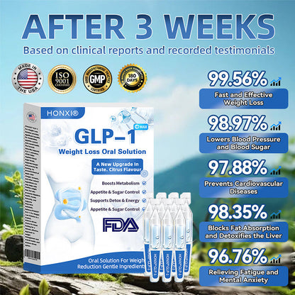 Honxi® GLP-1 Max Weight Loss Oral Solution ✅One dose a day — see results in 7 days