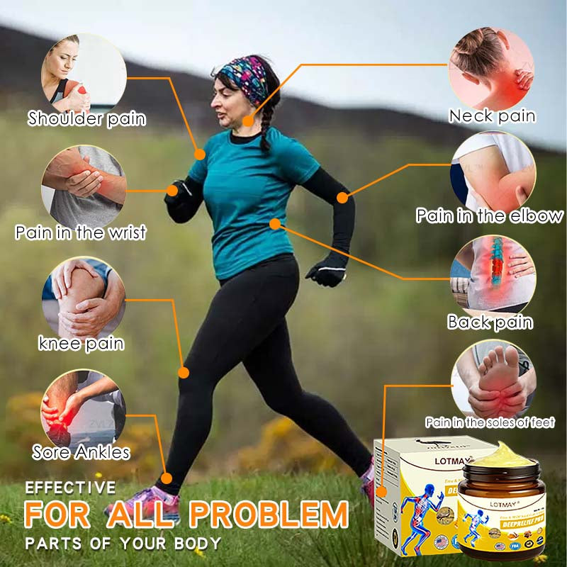 LOTMAY Joint Freedom Formula Cream – 9-in-1 Natural Formula (FDA-Certified & Recommended) Free Shipping