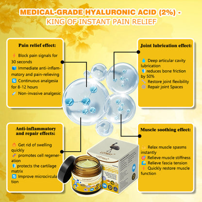 LOTMAY Joint Freedom Formula Cream – 9-in-1 Natural Formula (FDA-Certified & Recommended) Free Shipping